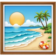 Playa  sticker