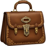 antique bag sticker