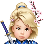 Samurai Warrior sticker