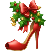 Christmas heels  sticker