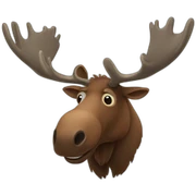 Moose sticker