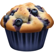 Blueberry muffin sticker