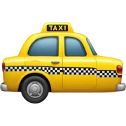 Yellow taxi sticker