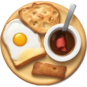 Breakfast sticker