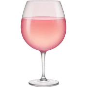 pink rosé sticker