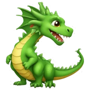 Dragon sticker