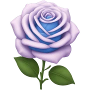 Rosa azul  sticker