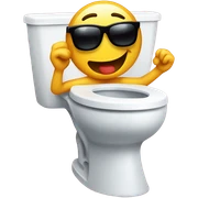 Skibidi toilet sticker