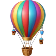 Hot air balloon  sticker