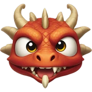 dragon from dungeons and dragons sticker