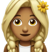 chica con cuernos sticker