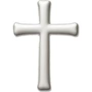 Cross sticker