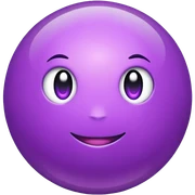 Purple sticker