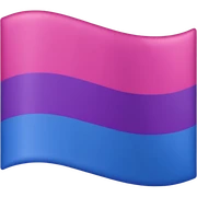 bisexual flag sticker