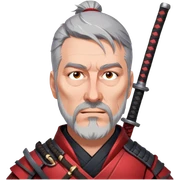 Battle-Ready Samurai sticker