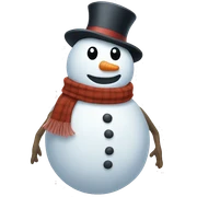 Snowman  sticker