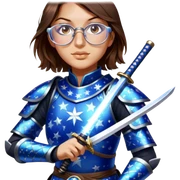 Celestial Samurai sticker