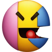 Pac man sticker