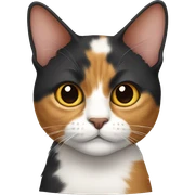 calico cat sticker