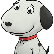 snoopy dog cartoon sticker