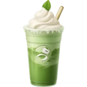 Iced matcha latte  sticker