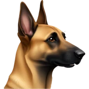 belgian malinois sticker