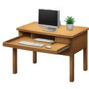 Desk sticker