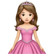 Girl with quinceañera dress sticker