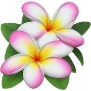 plumeria  sticker