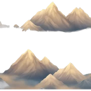 mountain sticker
