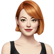 emma stone sticker