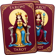  tarots Burgundy sticker