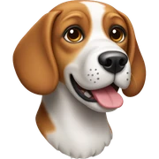 beagle dog sticker