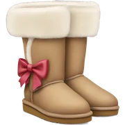 ugg with bow sticker