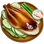Peking duck sticker