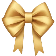 Bow sticker