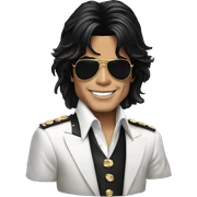 michael jackson sticker