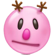 Pink Christmas  sticker