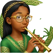 Irish Musician sticker
