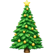 Xmas tree sticker