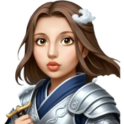 Moonlit Samurai sticker