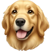 Golden retriever  sticker