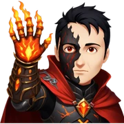 Volcanic Warlock sticker
