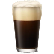Pint of stout sticker