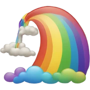 Rainbow sticker