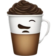 Coffee sticker