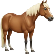 Horse sticker