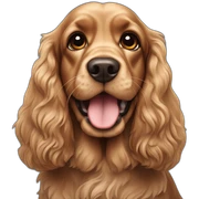 cocker spaniel sticker