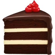 Chocolate cake sticker