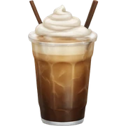 Iced coffe sticker